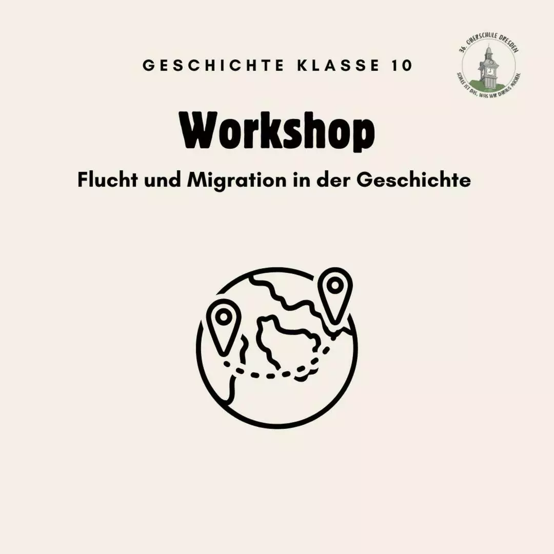 Workshops für unsere Geschichtskurse Klasse 10