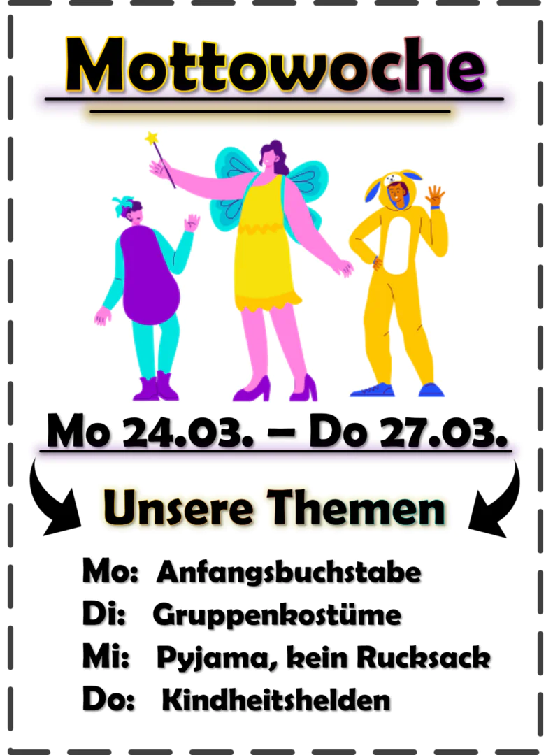 Mottotage unserer Abschlussschülerinnen und Abschlussschüler