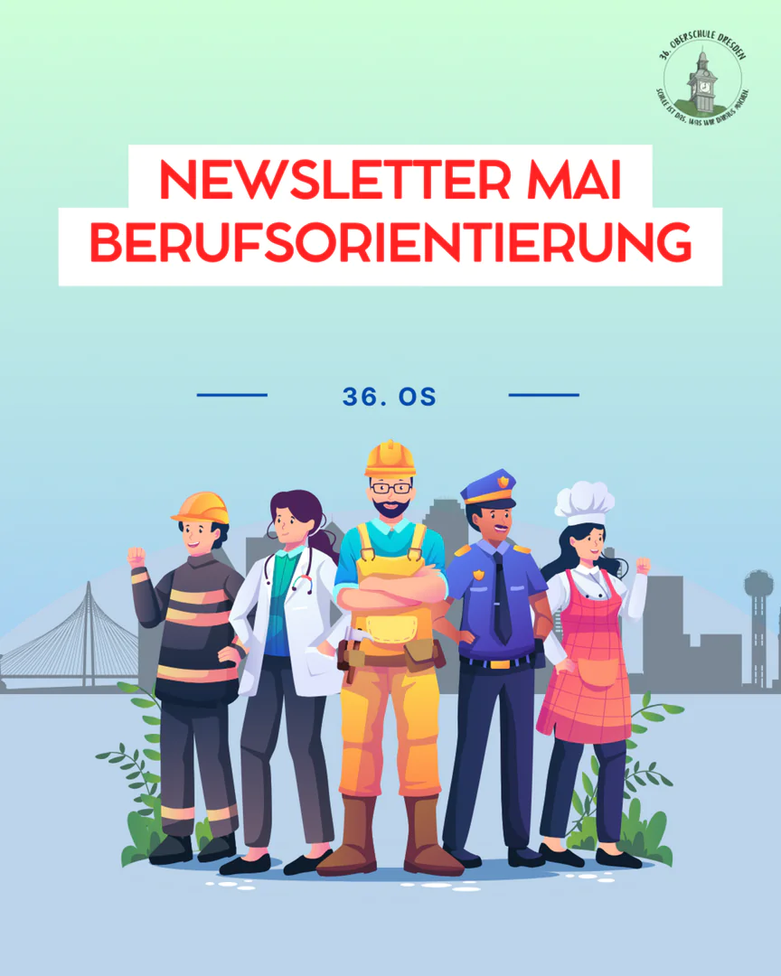 Berufsorientierung - der neue Newsletter ist da